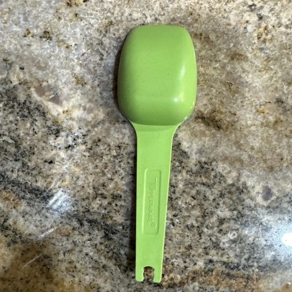 Tupperware Replacement Green 1 Tbsp or 4 Tsp Measuring Spoon #1272‎